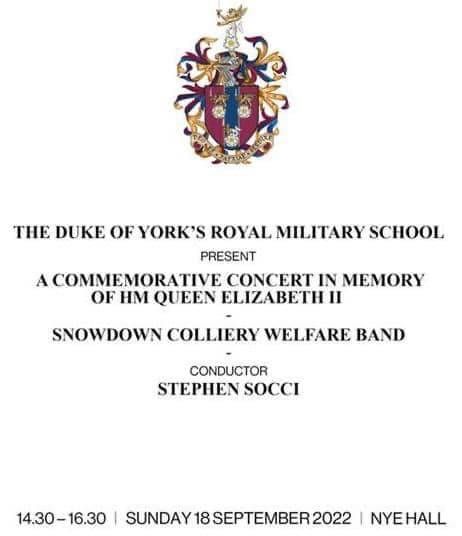 Concert at the Duke of York Royal Military School, Dover